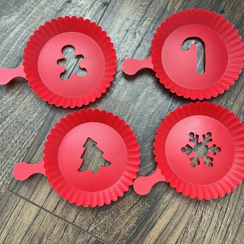 Williams Sonoma holiday cupcake stencils